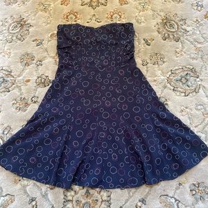 Strapless dress